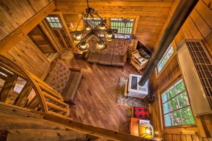 Scenic Log Cabin with Fire Pit and Stocked Creek! - image 3