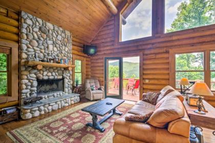 Topton Cabin with Hot Tub 2 Decks Lake and Mtn Views - image 11