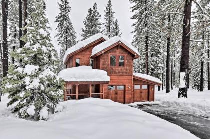 mountain modern truckee Home with Deck and Views