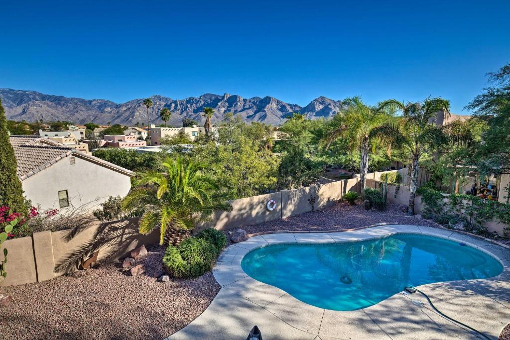 Updated Tucson Oasis with Pool and Mountain Views - main image