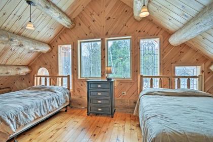 Custom Log Cabin with Deck and 45 Acres by Pine River! - image 10