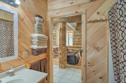 Custom Log Cabin with Deck and 45 Acres by Pine River! - image 12