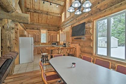 Custom Log Cabin with Deck and 45 Acres by Pine River! - image 14