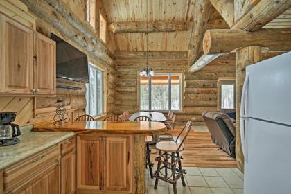 Custom Log Cabin with Deck and 45 Acres by Pine River! - image 15