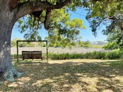 Heated Pool Access Brand New Rental Enchanting Cottage Overlooking tidal Creek tybee Island Georgia