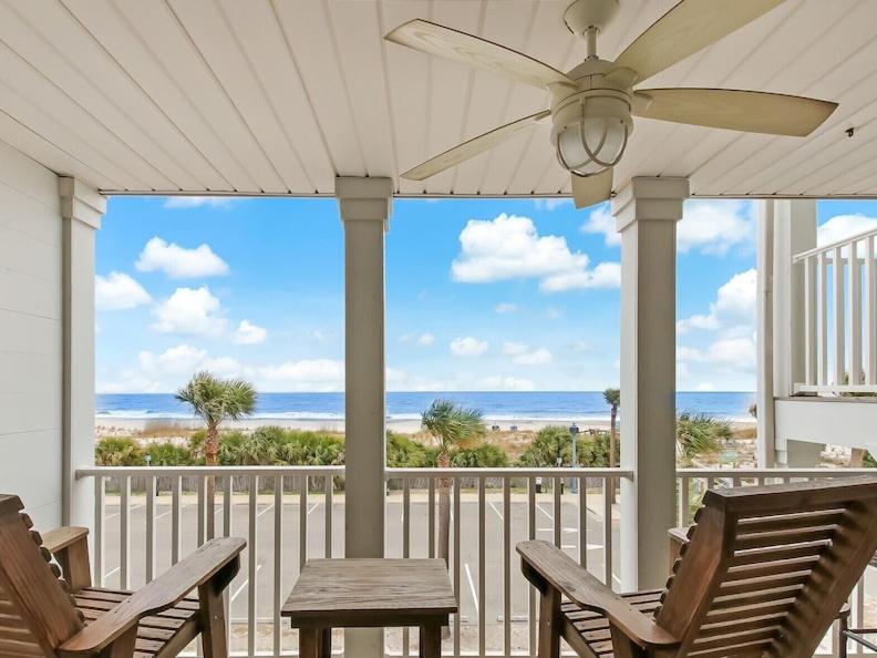 New Listing! Ocean Views Heated Pool Access Steps to Beach Tybee Pier Restaurants and Shops! - main image