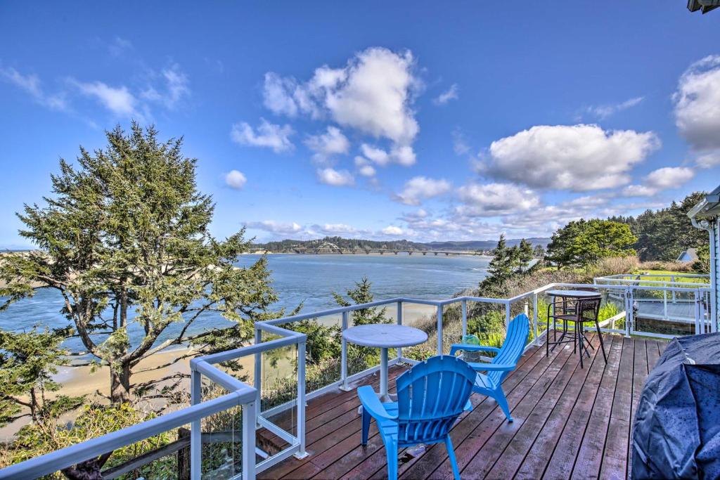 Waldport Beach House with Loft Grill and Ocean Views! - main image