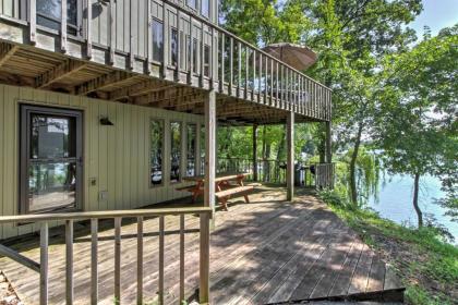 Lakefront Waupaca Home with Pool Table Dock and Views!