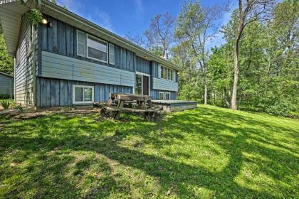 Family-Friendly Waupaca House with Dock and Hot Tub!