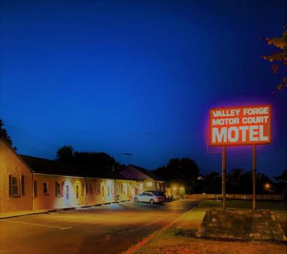 Valley Forge motor Court motel Pennsylvania