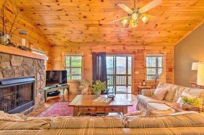 Peaceful Smoky Mountain Cabin with Deck and Firepit! - image 16