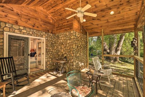 Charming Waynesville Cottage with Deck on Creek - image 2