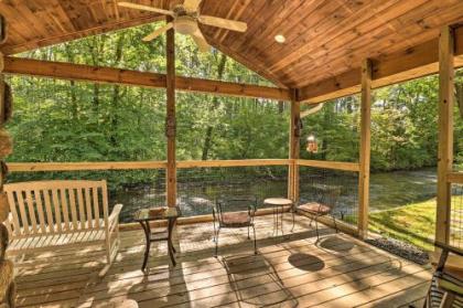 Charming Waynesville Cottage with Deck on Creek - image 3