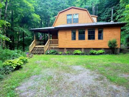 Creek Front Cabin snuggled up in the mountains Waynesville