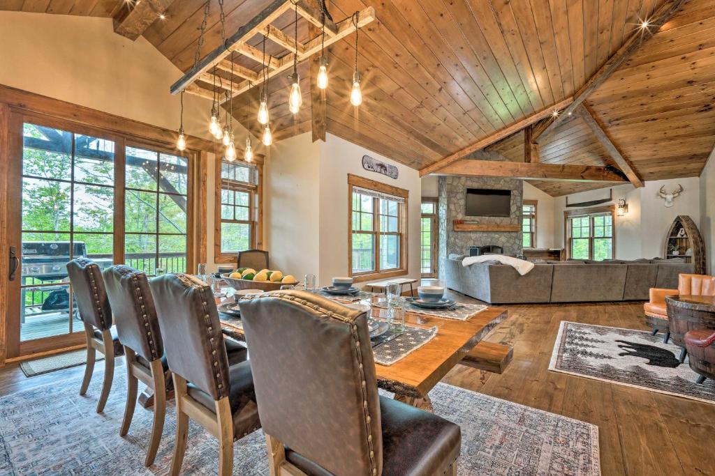 Elegant Mtn Chalet with Deck 1 Mi to Mt Snow! - image 6