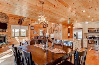 OE Beautiful modern log home on 17 acres private views fire pit Ping Pong AC! - image 15