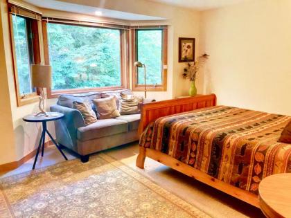 O1 Slopeside Bretton Woods cottage with AC large patio and private yard! Walk to slopes! - image 13