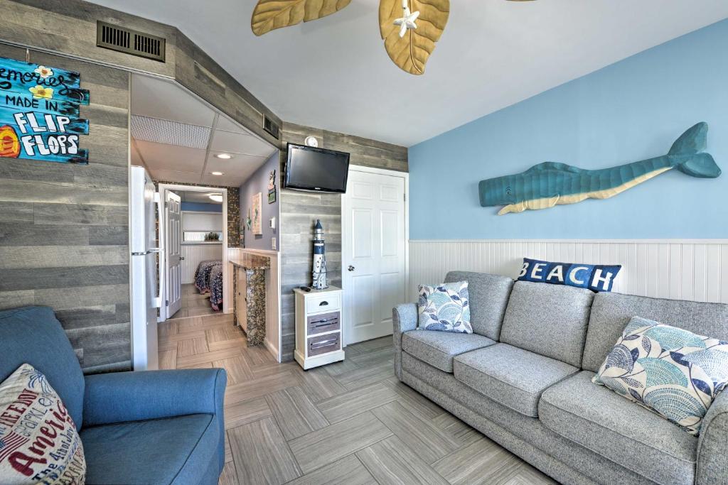 Remodeled Condo Right on Wildwood Crest Beach - main image