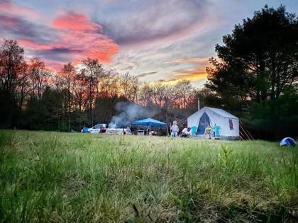 Luxury tents in Worcester New York