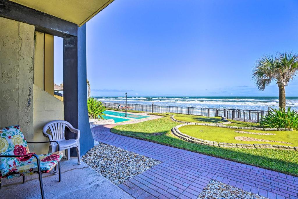 Oceanfront Resort Condo Steps to Daytona Beach! - main image