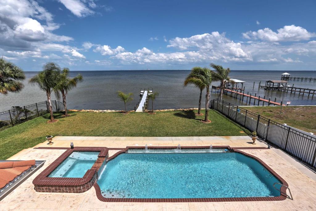 Riverfront Titusville Resort Home with Infinity Pool - main image