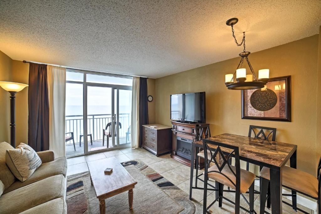 North Myrtle Beach Resort Condo with Ocean Views! - main image