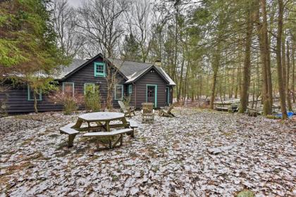 Secluded and Rustic Lake Harmony Cabin with Fire Pit! - image 13