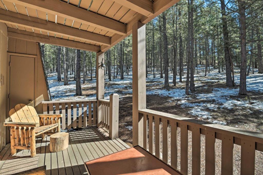 Rustic Condo with Patio Walk to Angel Fire Resort! - main image