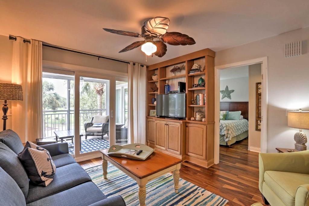 Seabrook Island Beach Resort Condo with Golf View! - main image