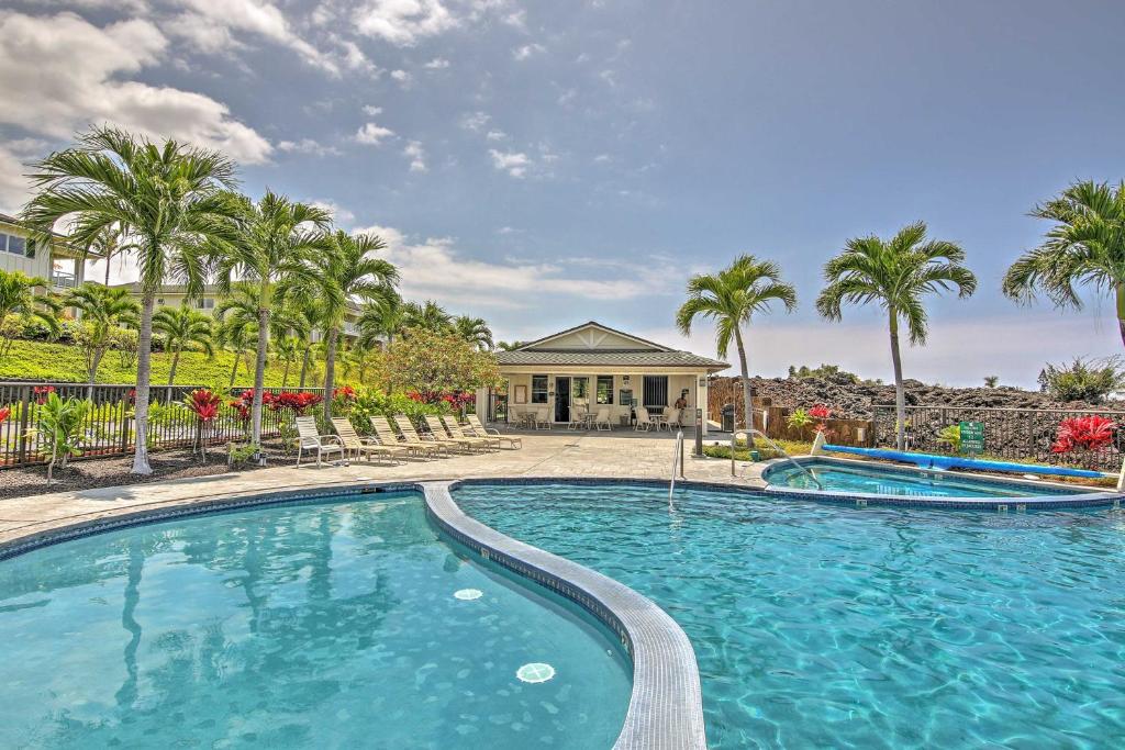 Tropical Kona Resort Townhome Patio and Ocean Views - image 4